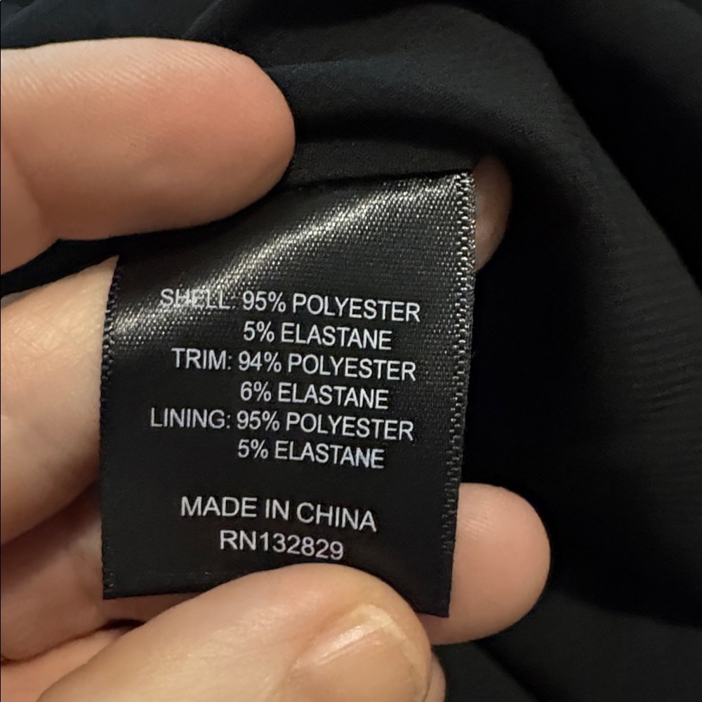 NBD REVOLVE Anita mini dress size small black  LBD mesh sleeves date night - Picture 10 of 11